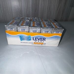 Vintage Lever 2000 Anti-Bacterial 10 Bar‎ Pack Deodorant Soap Manufactured 2001